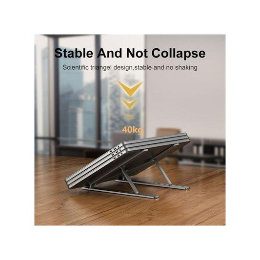 GUEETON Support métal pliable et ajustable pour ordinateur portable